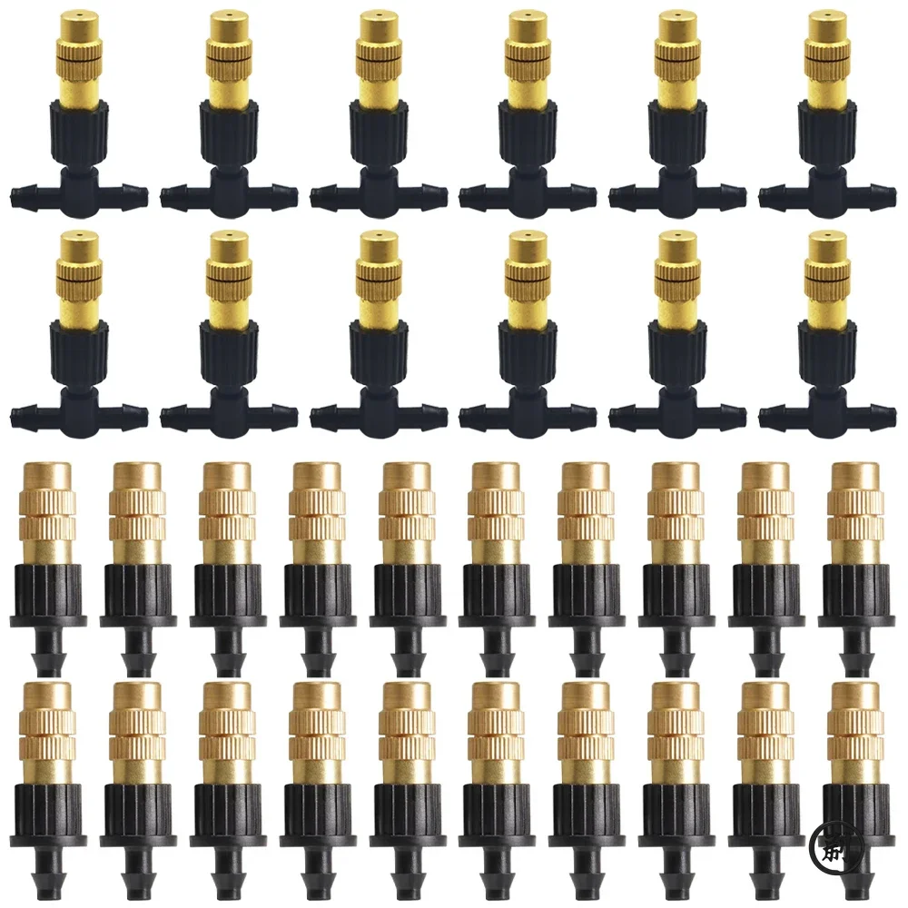4/7PVC Outdoor Misting Cooling System Garden Irrigation Watering