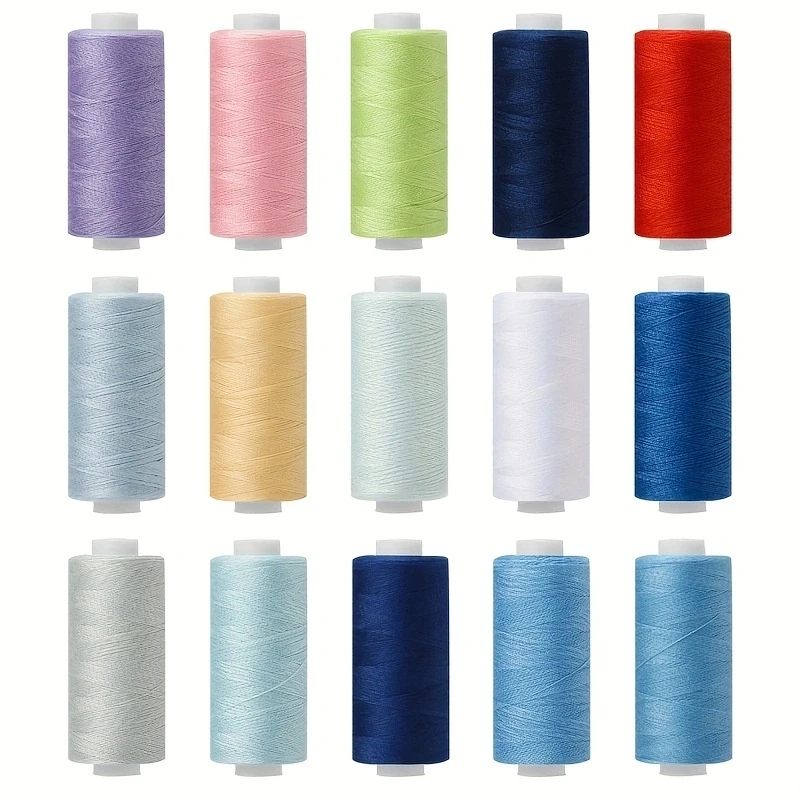 10pcs-Pack-Assorted-Colors-Sewing-Thread-Polyester-Sewing-Thread-For ...