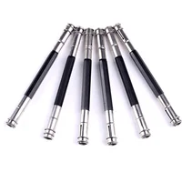 Double-ended pencil extender Pencil case Metal pencil extender pencil receiver Plain face pencil holder 1