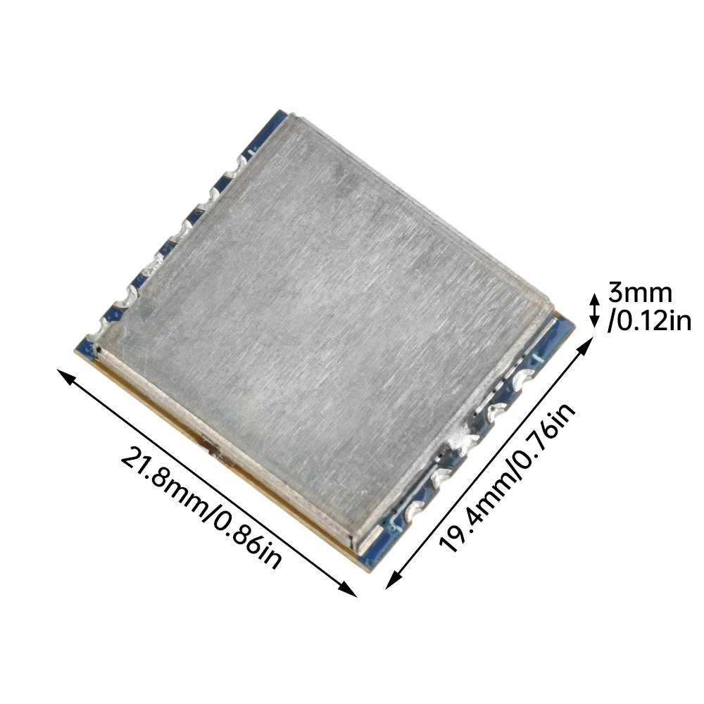 Module émetteur FPV 5.8G 20mW/200mW VTX TX5813 branché à une caméra et une antenne pour transmission longue portée