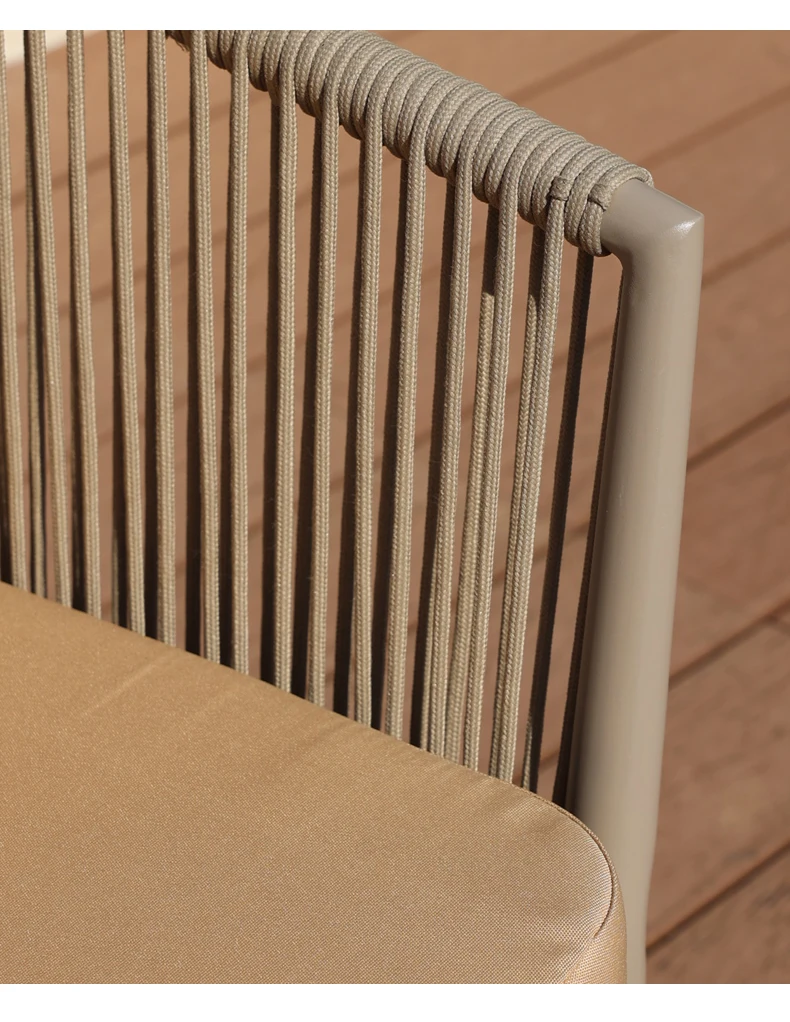 Rattan Garden Furniture Outdoor Sets European Pool Outdoor Furniture Sofa Sets Modern Dining Wooden Cushion Moveis Jardim Chairs