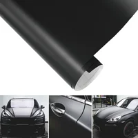 Premium Matte Black Vinyl Car Wrap Roll Film Sticker Vehicle Decal Body Trim Motorcycle Auto Decoration Film Air Bubble Free 1