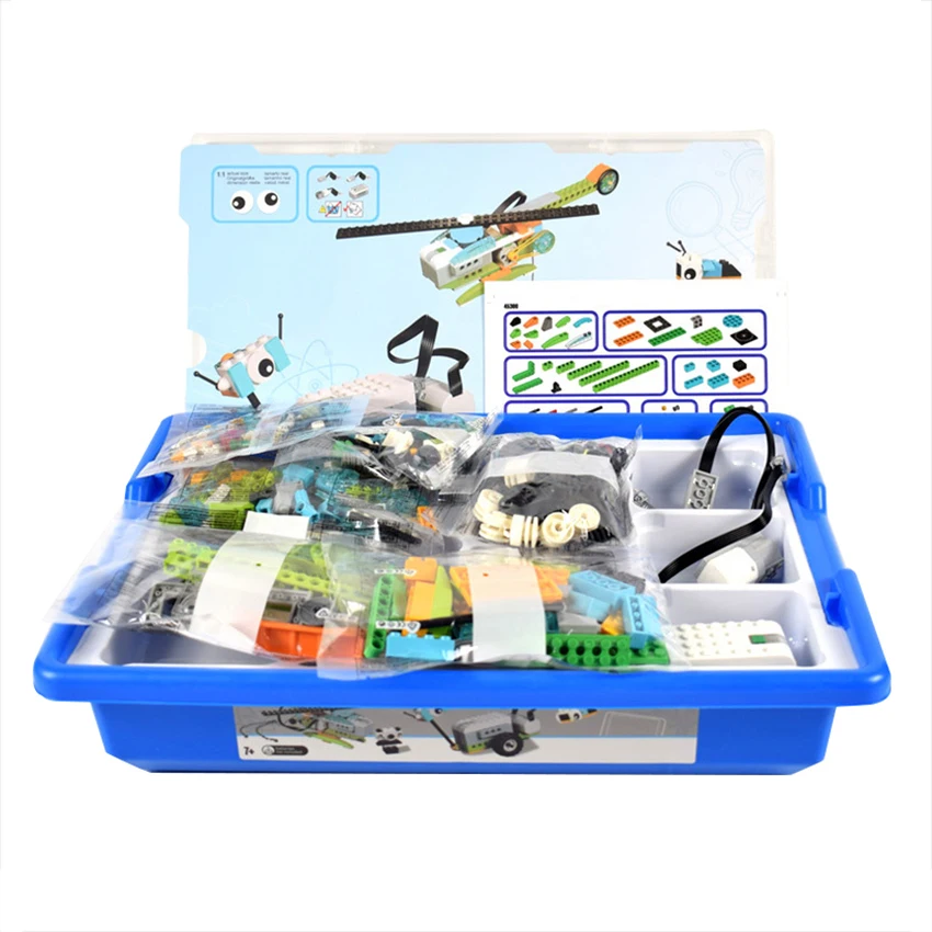 AQUARYTA 276Pcs Building Block Brick Technical Gears Axle Connectors Parts Compatible 45300 WeDo 2.0 Children\'s Programming Toys