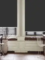 ม่านม้วนอัจฉริยะแบบมอเตอร์ไฟฟ้า ควบคุมผ่าน WiFi พร้อมรีโมทคอนโทรล ป้องกันแสงแบบ Blackout ขนาดสั่งทำได้ สำหรับหน้าต่างบ้าน รองรับ Alexa และ Google Home มาตรฐาน EU/US 3