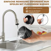 Mousseur à lait électrique automatique 4 en 1, adapté pour la mousse de lait chaude et froide, latte, cappuccino, macchiato, noir 6