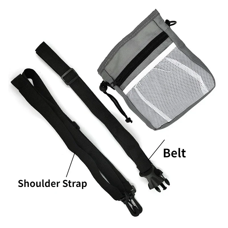 1PC Pet Dog Training Waist Bag Treat Snack Bait Pet Puppy Feed Pocket Pouch Obedience Agility Pouch Food Waist Bag Dog Treat Bag Dog Training Supplies