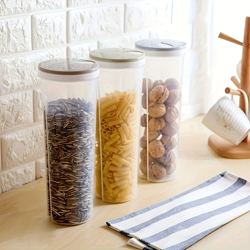 1 PC Noodle Fresh-keeping Box, Kitchen Grain Sealed Box, Refrigerator Fresh-keeping Box, Frozen Storage Box, Grain Storage Tank