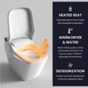 Smart Toilet, One Piece Integrated Toilet with bidet built-in, Auto Open/Close Lid, Auto Dual Flush, Heated Seat, Toilet Smart 3