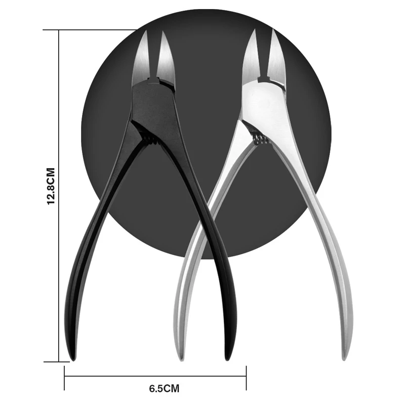 Nail Clipper Set Stainless Steel Super-Sharp Nail Clipper Callus Shaver Toenails Ingrown Pedicure Paronychia Improved Nail Supplies Professional