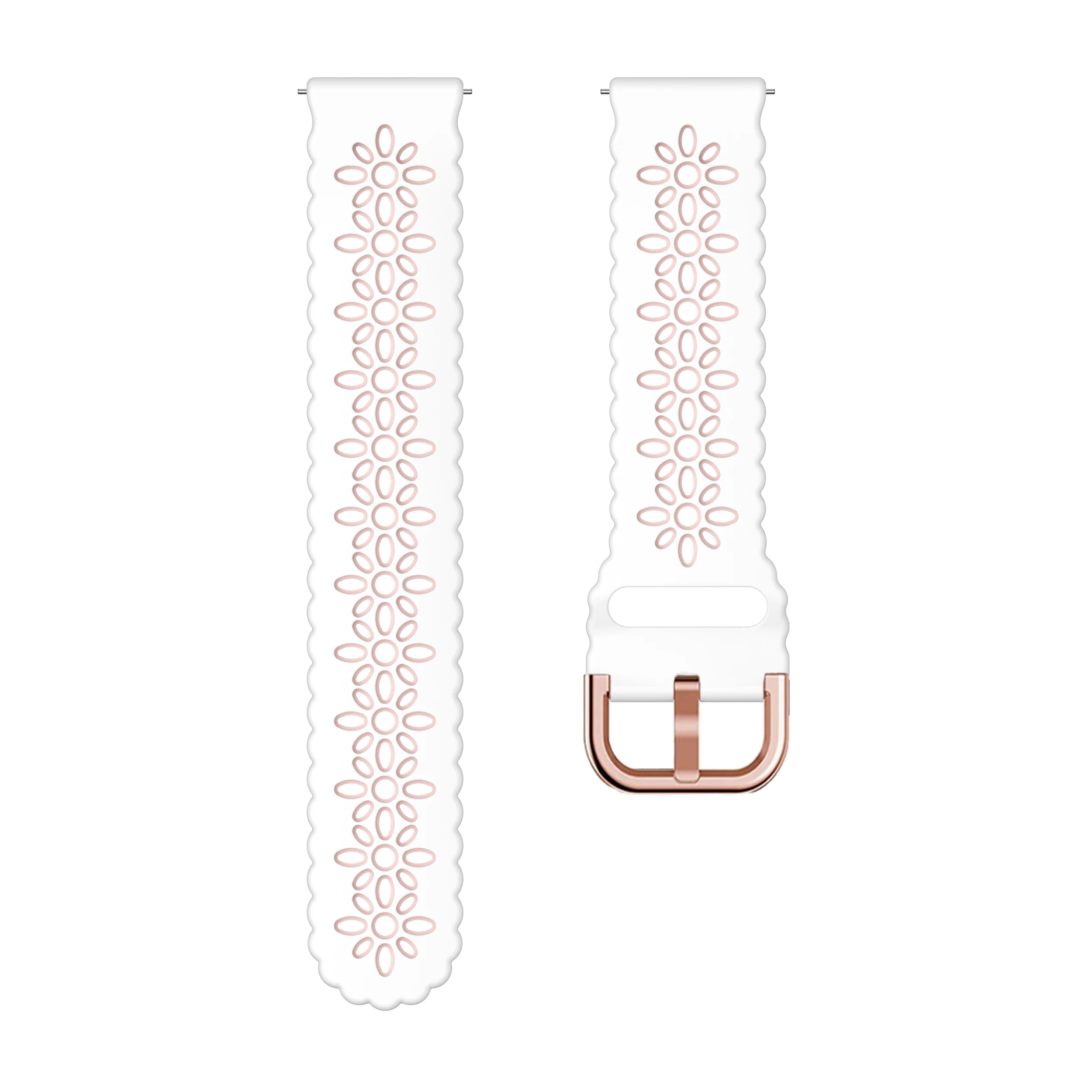 Sleek 20mm Silicone Wristband
