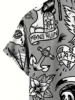 Skull Men'S Shirts Horror 3d Print Casual Hawaiian Shirts Man Retro Shirt For Man Street Button Short Sleeves Lapel Clothes 2024 5