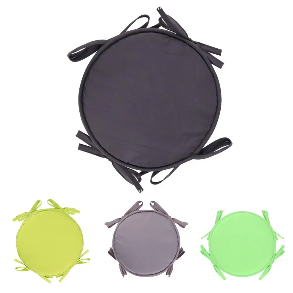 Circular Cushion Comfortable Non-slip Soft Round Tie-on Chair Seat Pad for Chair 2