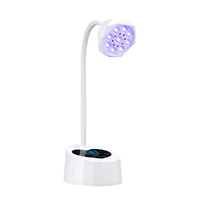 Wireless Nail Lamp LED UV Nail Dryer Rechargeable Auto Sensing Touch Control Fast Drying Nail Light 360° Bendable Table Lamp 1