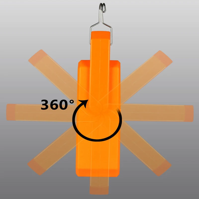 6000mAh Portable Solar Led Work Lamp USB Power Bank Outdoor Waterproof Solar Power Camping Tent Light Rechargeable Flashlights