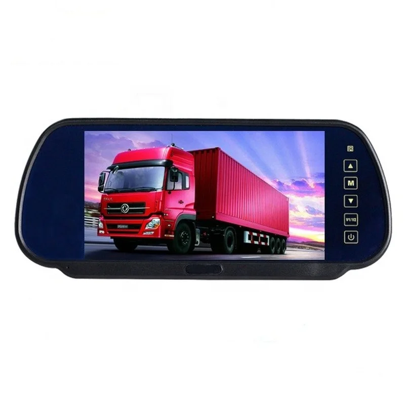 

Easily Installing Portable 7 Inch Digital LCD Monitor with 2 Channel Video Input Car Camera Recorder