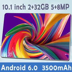 2024 wersja globalna 10.1 Cal Tablet Android 2GB RAM 32GB ROM Android 6.0 MTK6592 Wifi 3500mAh 8 Core sieć na pełnym ekranie