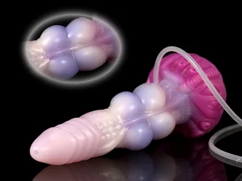 Ejaculation Water Spray Simulation Penis False Penis Anal Plug Anal Dilator Female Masturbation Sex Products Large-size Toys 5
