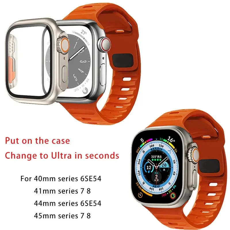 Silicone Smart Bracelet with Ultra Protective Case