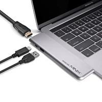 MINIX NEO SD4 USB-C Multiport with 480GB SSD Storage Hub for Apple MacBook Air/Pro | HDMI 4K@60Hz | Thunderbolt 3 | USB 3.0 1