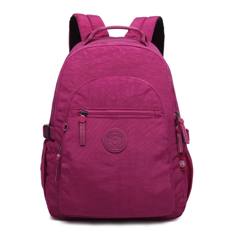 

Fashion Backpack For Girls Boys Teenage School Bags Large Capacity Travel Laptop Bagpack Waterproof Nylon Schoolbags Child