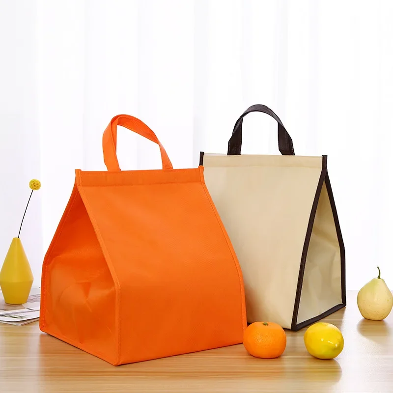 New Portable Insulated Cooler Lunch Bag Thermal Lunch Box Bags for Women Kids Food Storage Handbags Travel Picnic Pouch
