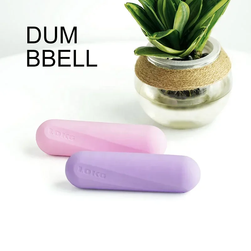 Customization Gym Equipment Dumbbell Fitness Free Weight Loss Dumbbell Hand Weight Sets Silicone Cast Iron Dumbbells