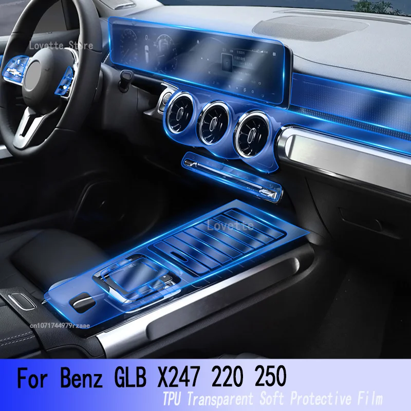 

Для Benz GLB X247 220 250(2019-2021) интерьер автомобиля Gearpanel панель приборной панели Gps-навигация экран прозрачный фонарь