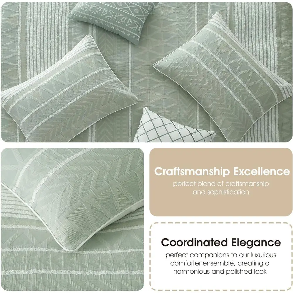 Geometric King Comforter Set image 6