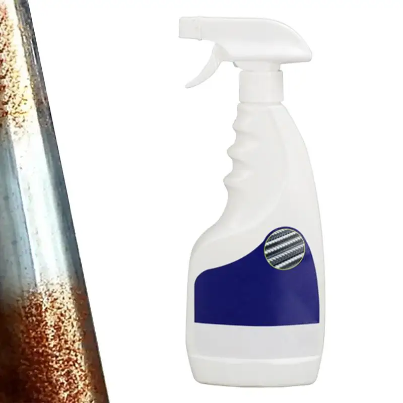 Heavy-Duty Metal Rust Remover Inhibitor Derusting Spray 500ml Powerful Metal Rust Remover Multi-purpose