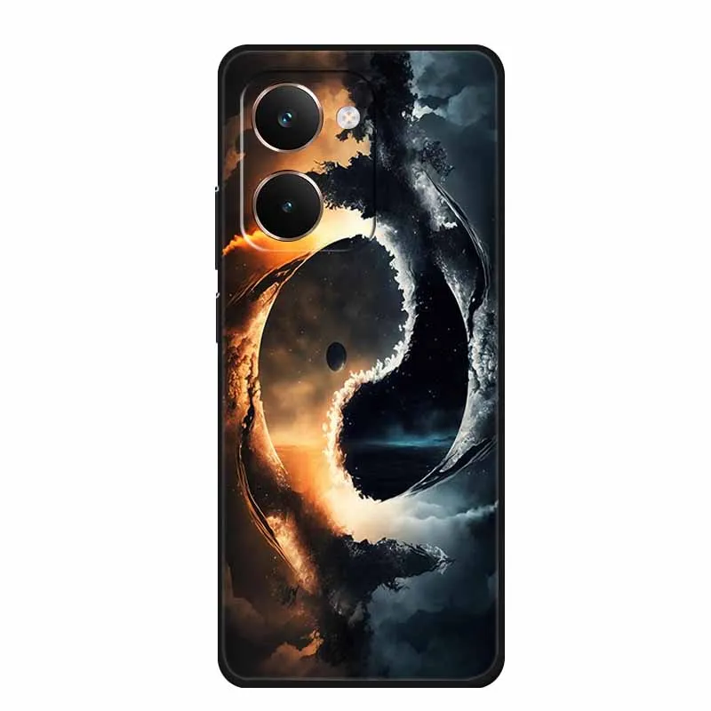 Premium Black TPU Silicone Soft Back Cover Case - Sleek & Durable Protection