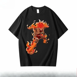 Naruto Trendy Black Children's Summer Anime Graphic Cotton T - shirt - S (6)