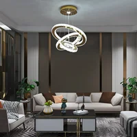 French luxury crystal chandeliers Hall living room Led ceiling lamp pendant ceiling light Room Kitchen Dining table decoration ﻿ - Image 5