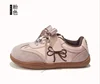 Children's Board Shoes Four Seasons Models Gold Casual Boys Girls Training Shoes Pink Soft Kid Baby Sneakers 3