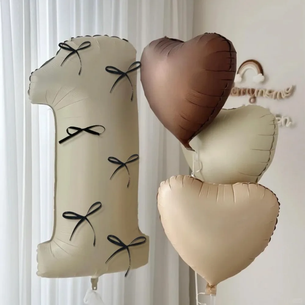 Aluminum Foil Number Balloons for Birthday Party Decorations