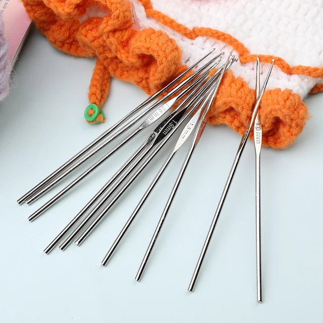 16-Size Crochet Hooks Set – Single Head Knitting Needles Kit 3