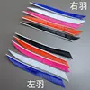 50 PCs/Lot 5" Traditional Kyudo Feather Archery Fletches Real Turkey Feathers Right Wing 1