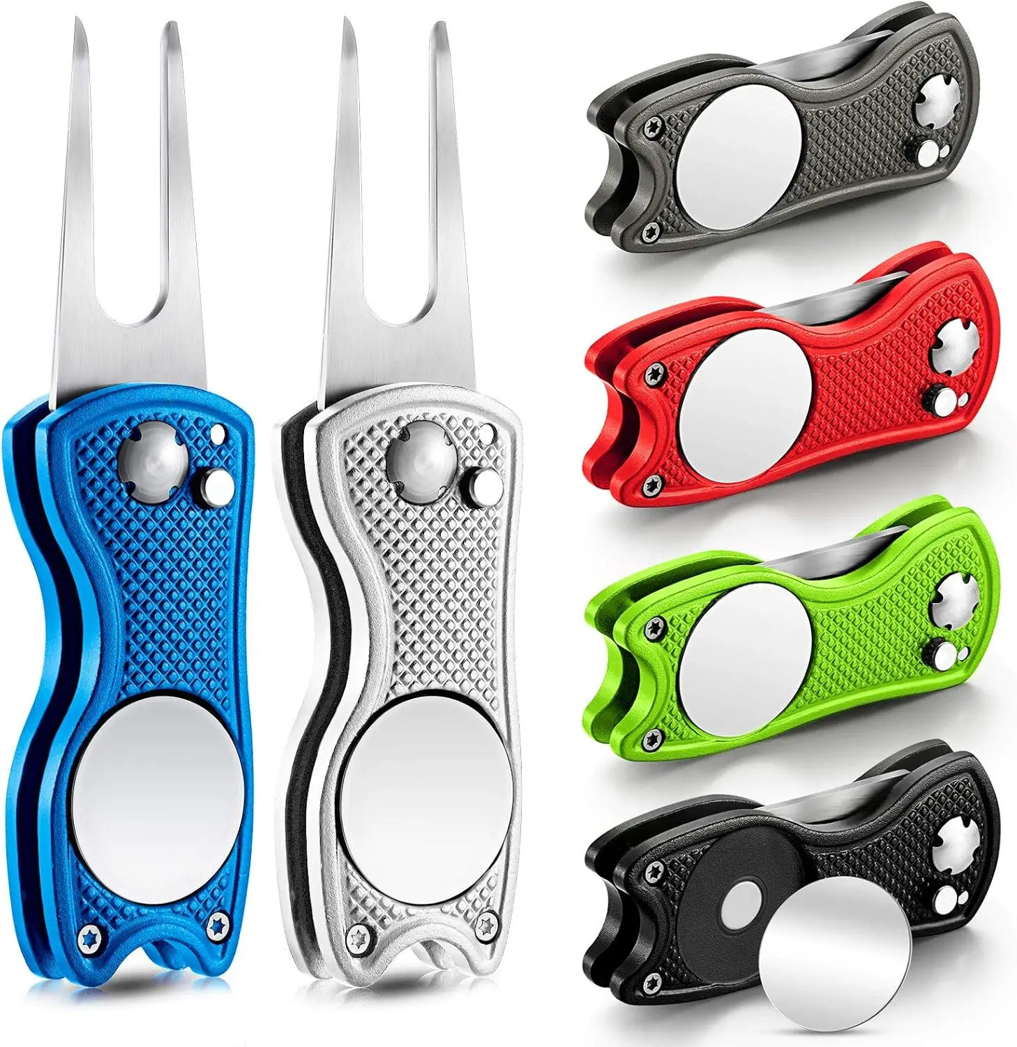 Foldable Golf Divot Tool (1/2pcs) 1