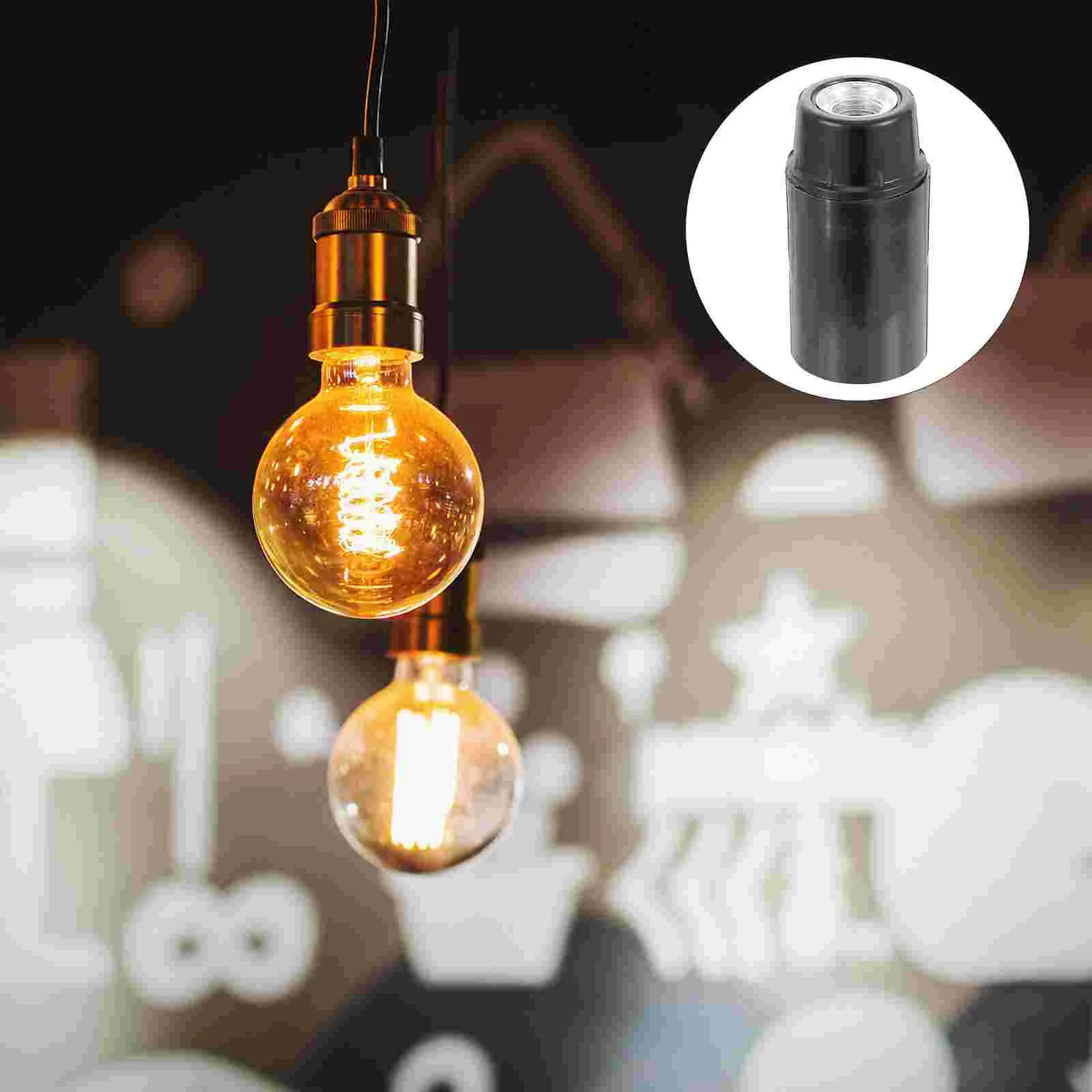 

Bakelite Lamp Head Holder Light Bulb Base E14 Socket Sockets Replacement Bases for E27