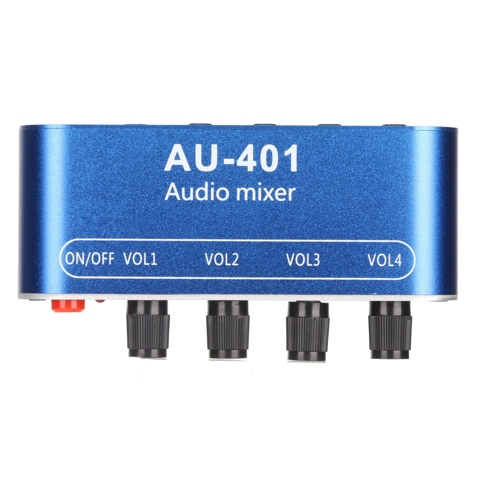 Audio Mixer Mini Stereo Mixer 4 in 1 Out For PC Laptop