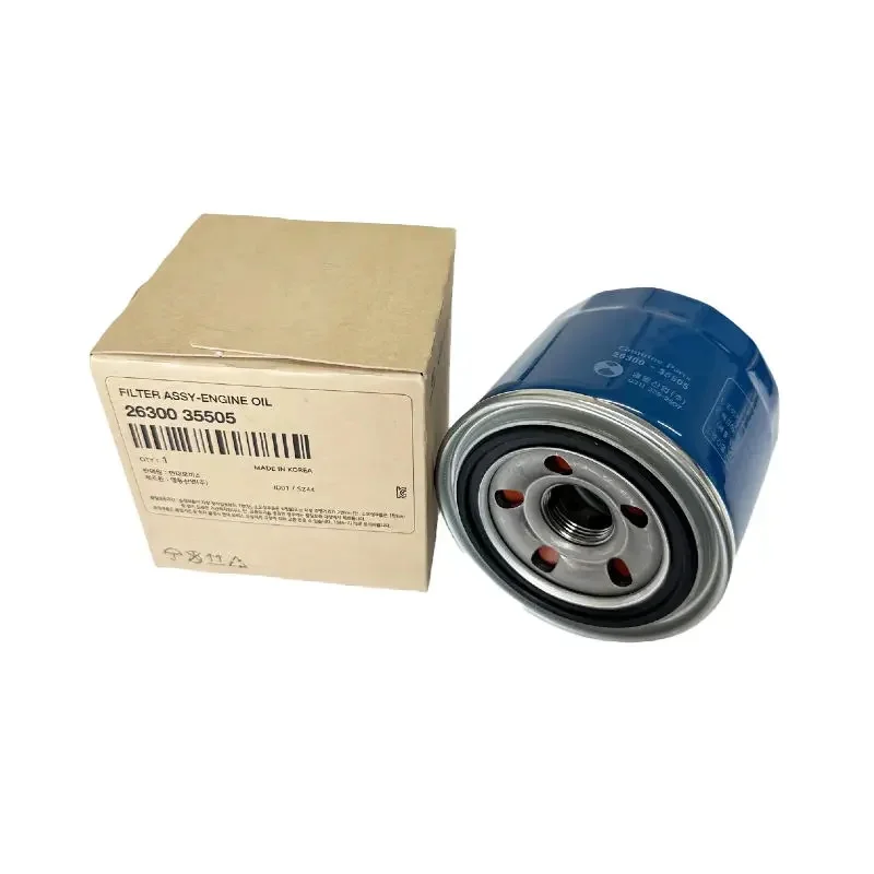 Car Oil Filter Car Engine oil filter 26300-35505 for Hyundai Elantra Accent Sonata Tucson IX35 for Kia Sportage Optima Soul Forte 2630035505
