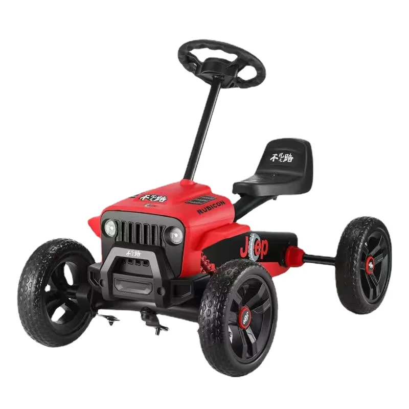 Bicicletta A Quattro Ruote Per Bambini Ragazzi E Ragazze Go Kart Anti Ribaltamento Scorrevole Equilibrio Auto Giocattolo