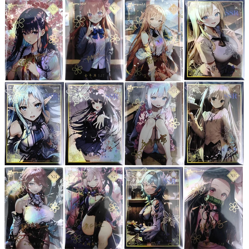 

Anime Goddess Story KMS Prinz Eugen Jean Gunnhildr Eula Lawrence SSR XR UR series collection card Christmas birthday gift