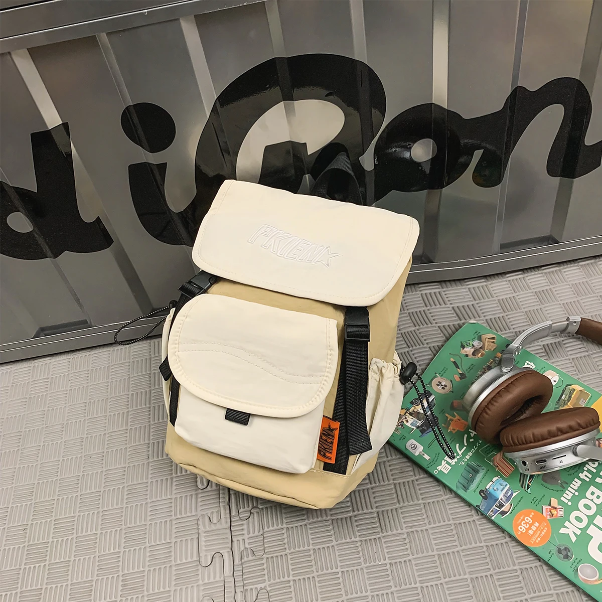 Beach Fashion Casual Travel Small Backpack Women's Lightweight Mini Backpack College Student Travel Commuting Small Bag Mini Climbing Outing