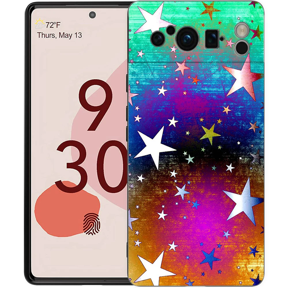 Colorful Stars Soft Phone Case Cover