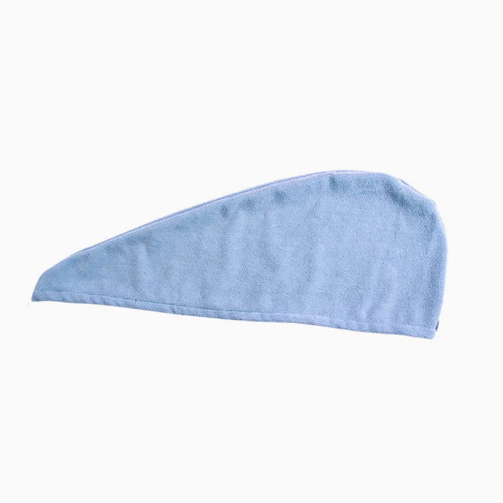 

Microfiber Hair Drying Towels Fast Drying Hair Long Hair Hair Towel (Blue)