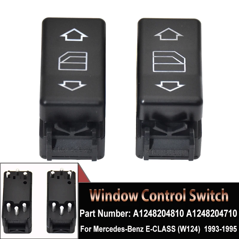 Per Mercedes Benz Classe E C124 W124 260E 300D 300E Pulsante Interruttore Di Controllo Alzacristalli Power Master Muslimah