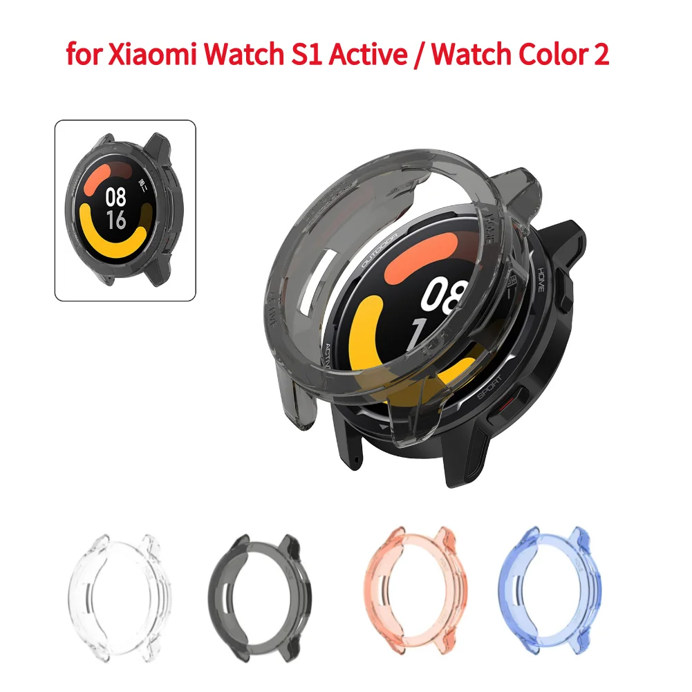 Custodia Luminosa Con Cinturino Per Xiaomi Watch S1 Active E Color 2 - TPU Morbido, Vari Color I - Foto 12