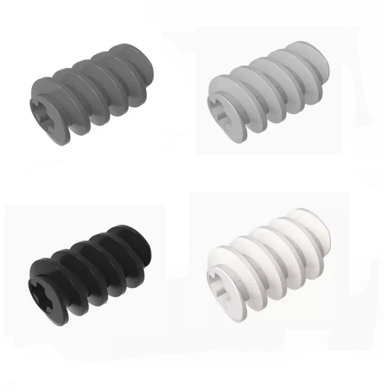 5Pcs MOC Parts 4716 Technical Worm Gear Screw Compatible With lego