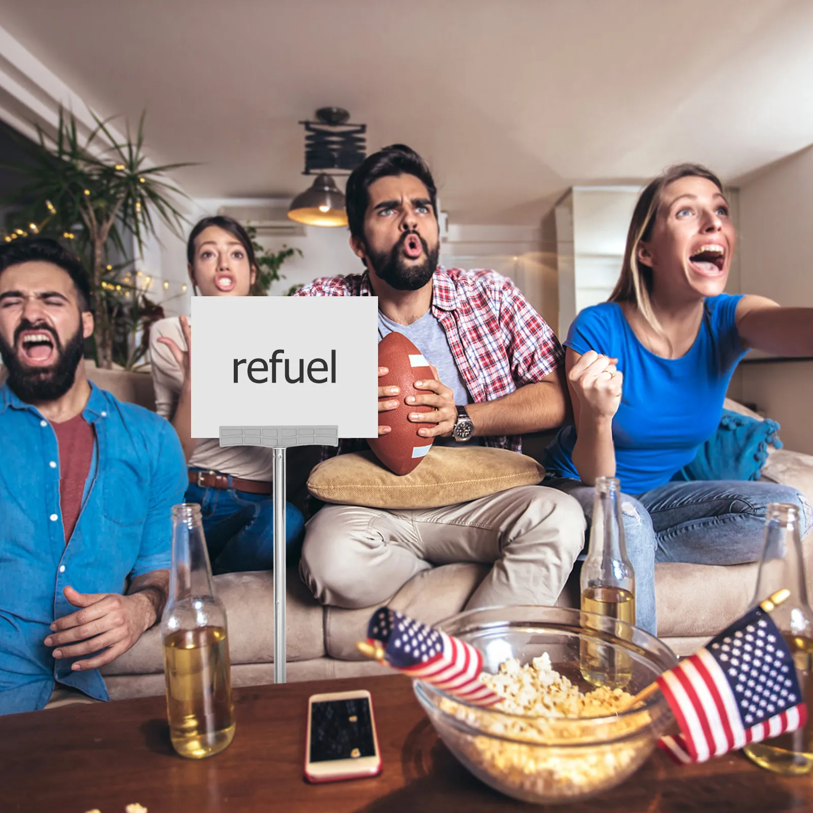 2Pcs 고강도 사인 막대 금속 웰컴 사인 스틱 승리 퍼레이드 관광 안내용 휴대용 야외 핸드헬드 홀더