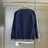 Men's Clothing Spring and Autumn high quality Trendy All-match Fashion Color Matching Cardigan Collar Casual suit Two-piece Set 3